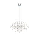 Hõbedane LED rippvalgusti ø 80 cm Efesos - Markslöjd