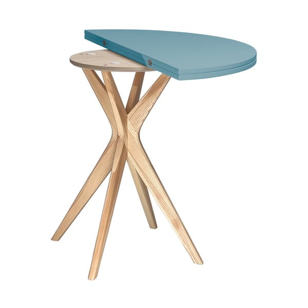 Ümmargune kokkupandav söögilaud 45x90 cm Jubi - Ragaba-image-3