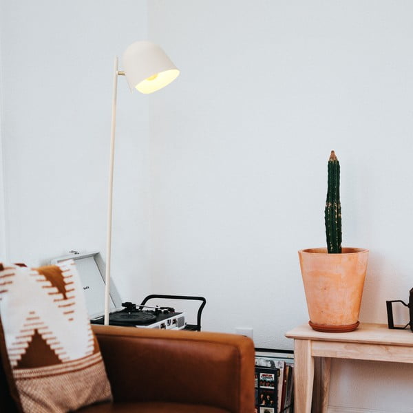 Valge põrandalamp, kõrgus 150 cm Paris - SULION-image-2