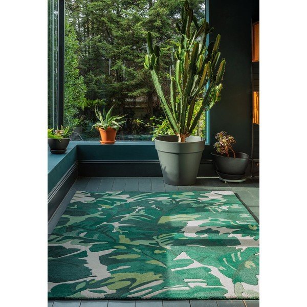 Tumeroheline käsitsi kootud villane vaip 120x170 cm Matrix - Asiatic Carpets-image-1