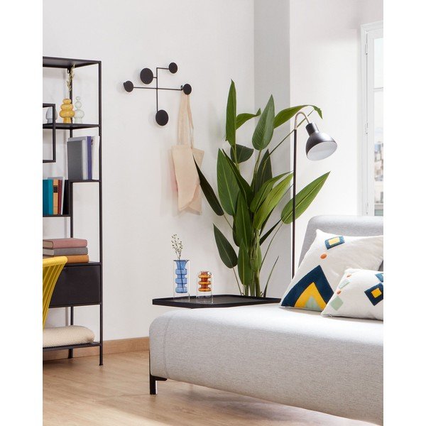 Must metallist seinakinnitus , 52 x 40 cm Vianela - Kave Home-image-3