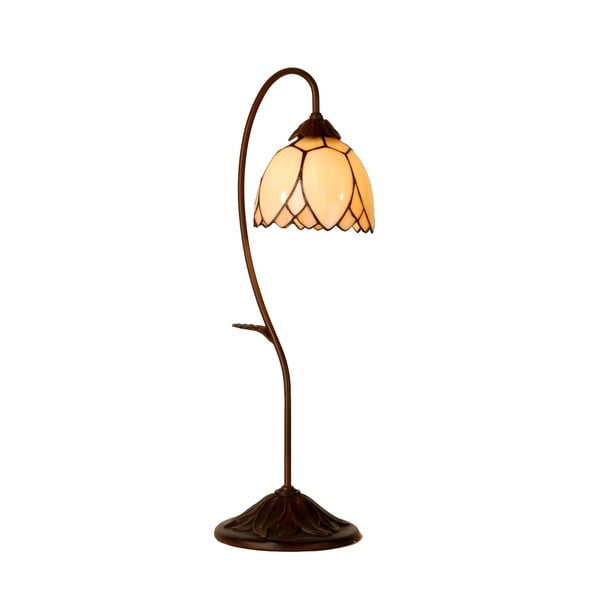 Tiffany stolní lampa Elegant Flower