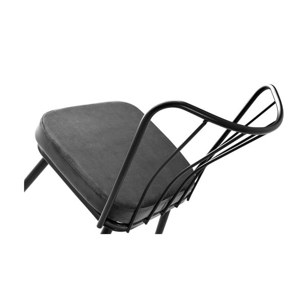 Antratsiitsed metallist söögitoolid 2tk komplektis Yildiz - Kalune Design-image-4