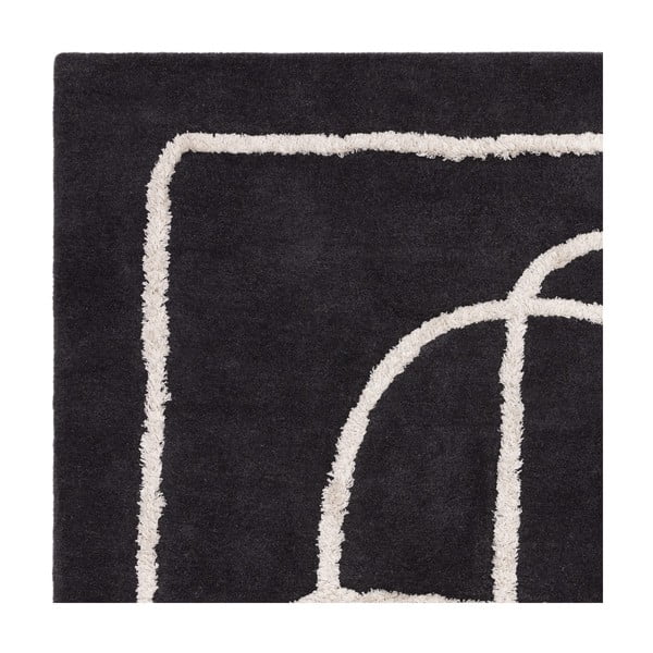 Must käsitsi kootud villane vaip 160x230 cm Matrix - Asiatic Carpets-image-2