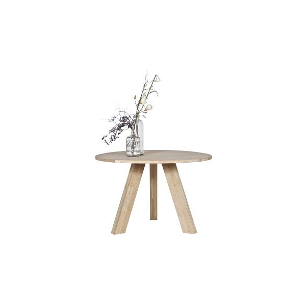 Tammepuust söögilaud, ø 129 cm Rhonda - WOOOD-image-1
