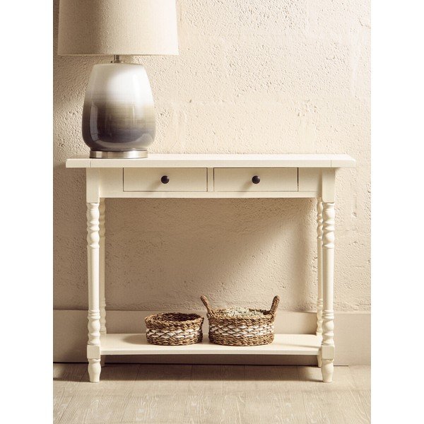 Elevandiluu männipuidust konsoollaud 35x96 cm Heritage - Premier Housewares-image-4