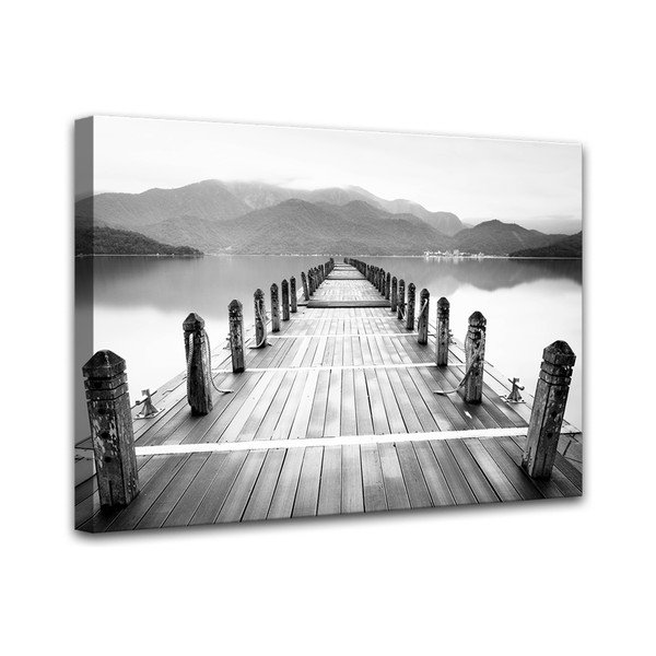 Obraz Styler Canvas Harmony Molos, 85 x 113 cm