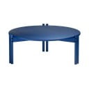 Sinine ümmargune kohvilaud ø 80 cm Sticks - Karup Design