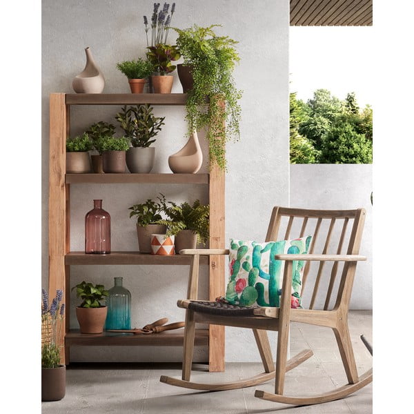 Komplekt 3 tumepruunist tsemendipotti Lux - La Forma-image-4