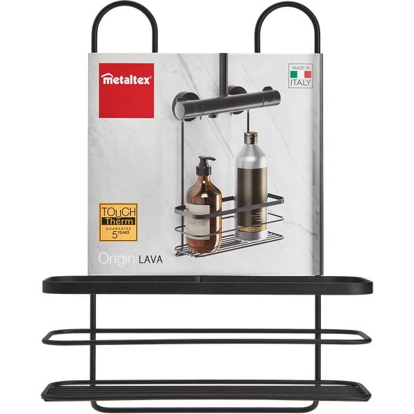Must rippuv vannitoa riiul Origin - Metaltex-image-2