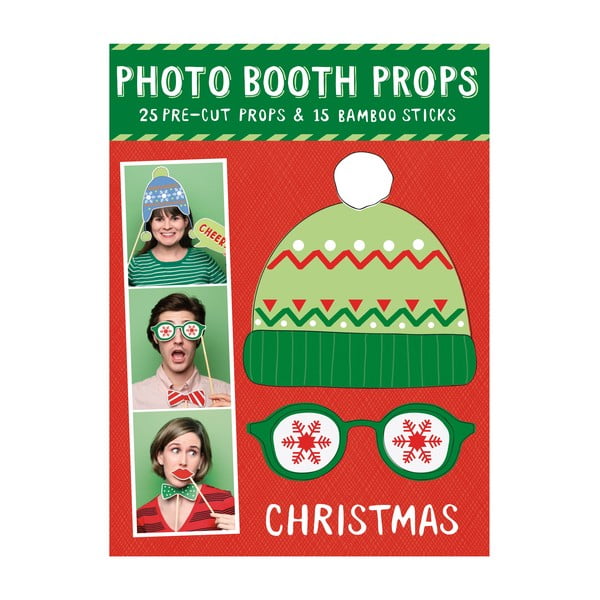 Vánoční rekvizity (nejen) do fotobudky Galison Mudpuppy Photo Booth Props Christmas