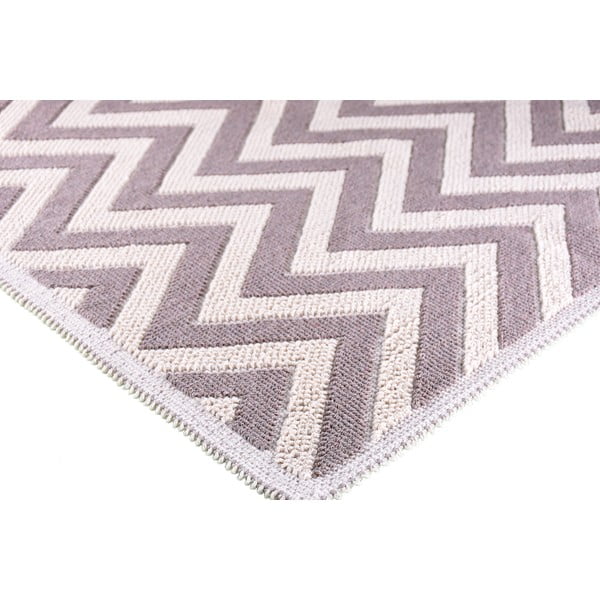 Beež puuvillane vaip , 100 x 150 cm Zikzak - Vitaus-image-2