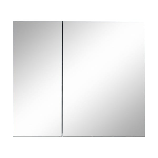 Valge seinakapp peegliga , 80 x 70 cm Wisla - Støraa-image-1