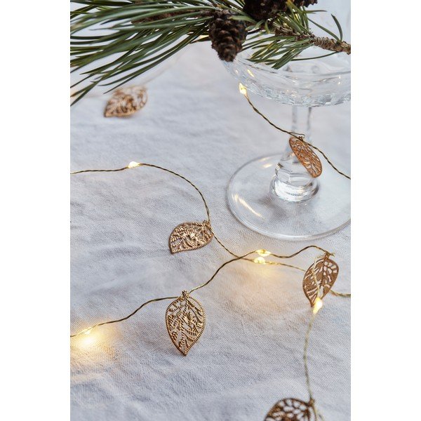 Valguskett pirnide arv 20 tk taskulampide pikkusele 200 cm Marlin Leaf - Sirius