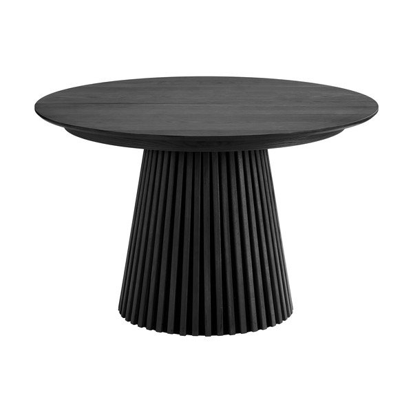 Ümmargune pikendatav söögilaud lisaplaadiga ø 120 cm Osaka - House Nordic