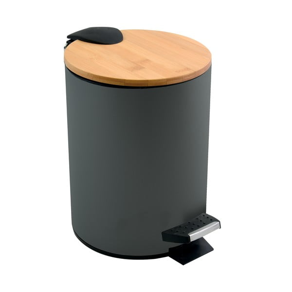 Tumehall terasest prügikast 5 l Adonis - Spirella