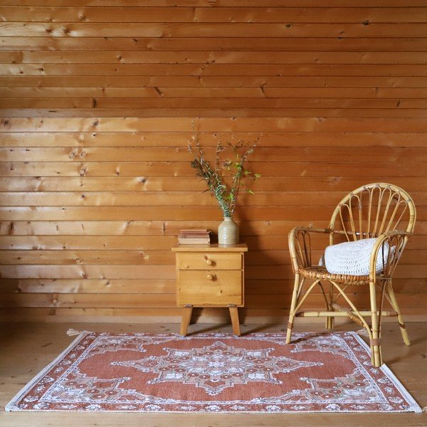 Oranž laste vaip 100x150 cm Lalitha - Nattiot-image-1