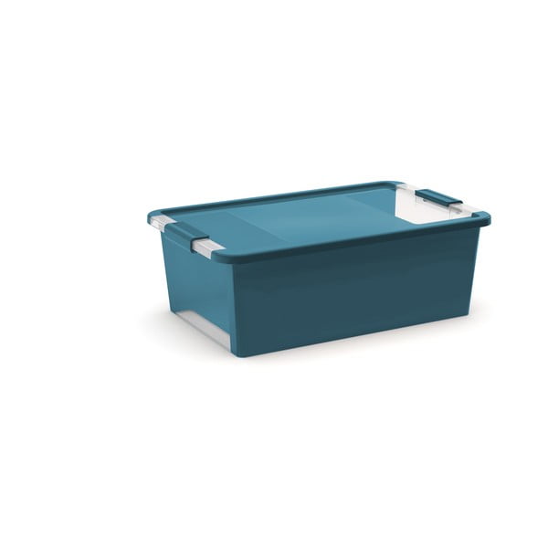 Sinine plastikust kaanega hoiukarp 55x35x19 cm Bi-Box - KIS