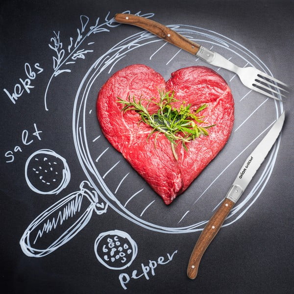 Hõbedased roostevabast terasest söögiriistad 2tk - Orion-image-4