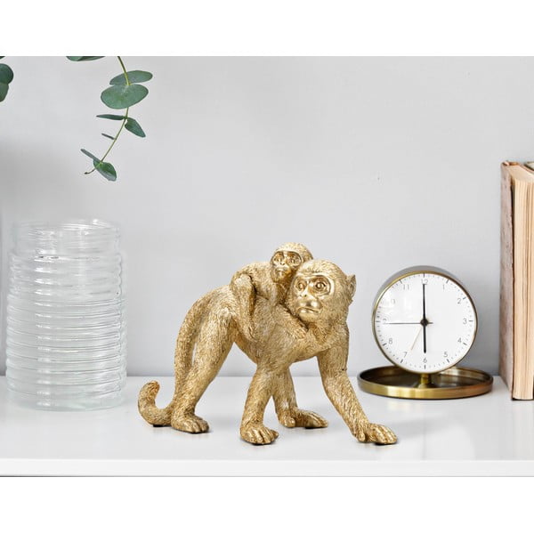 Polüresiinist kujuke (kõrgus 18,5 cm) Monkey Mom - Mauro Ferretti-image-1