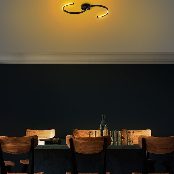 Must LED laevalgusti 25x10 cm Es - Opviq lights-image-4