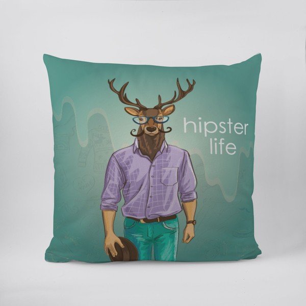 Polštář Hipster Life