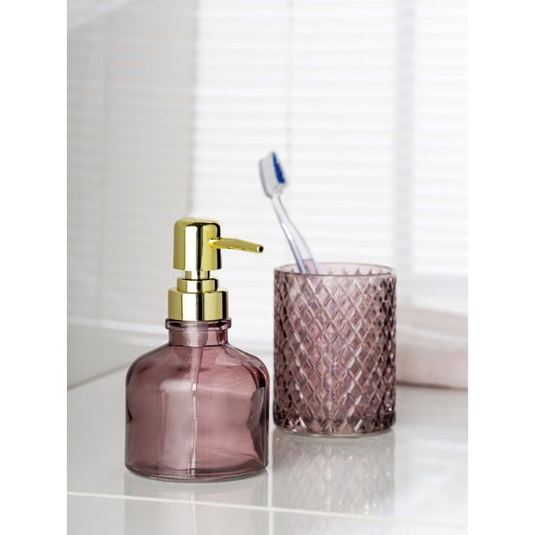 Roosa klaasist hambatops Atessa - Wenko-image-2