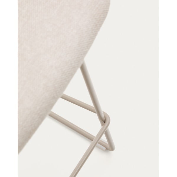 Beež baaritool (istme kõrgus 76 cm) Zahara - Kave Home-image-2