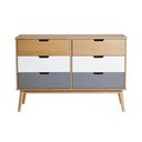 Massiivsest männipuidust sahtlikapp, laius 120 cm Cusco - Marckeric