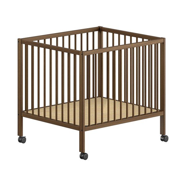 Pruun pöögipuidust mänguaedik 95x75 cm Dino - Vipack