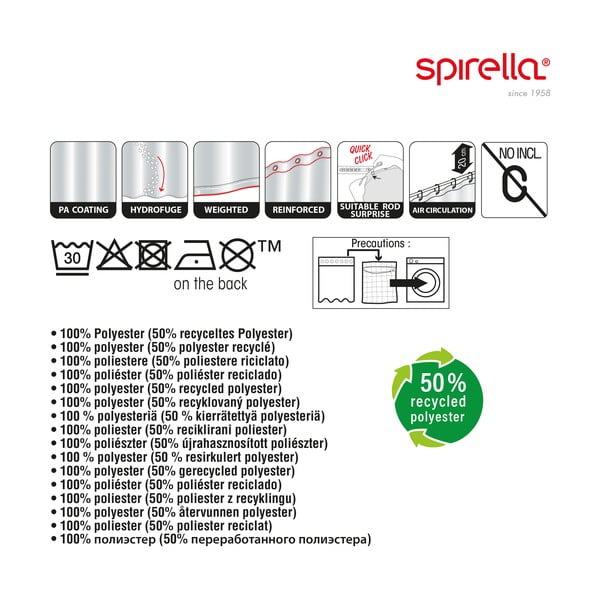 Dušikardin 180x200 cm Jinzo - Spirella-image-4