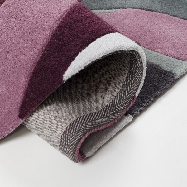 Šedo-fialový koberec Flair Rugs Splinter Purple, 120 x 170 cm-image-4