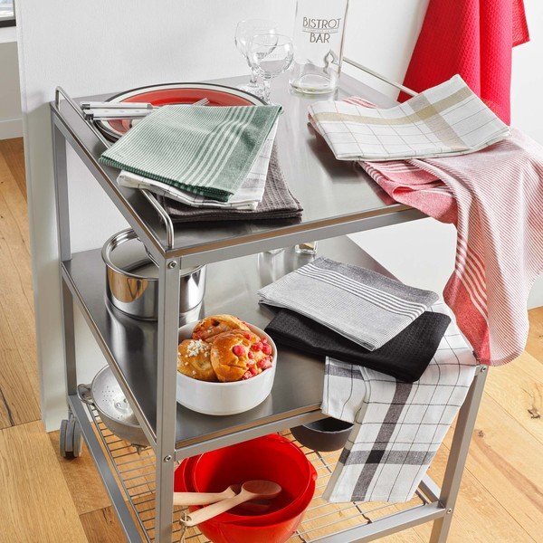 Puuvillased rätikud komplektis 3 tükki 50x70 cm Vibrato - douceur d'intérieur-image-3