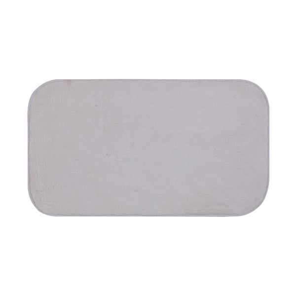 Bílá koupelnová předložka z bavlny Confetti Calypso, 57 x 100 cm