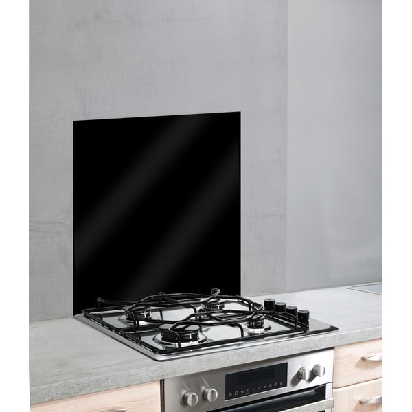 Must klaasist seinakate pliidi äärde, 70 x 60 cm - Wenko-image-2