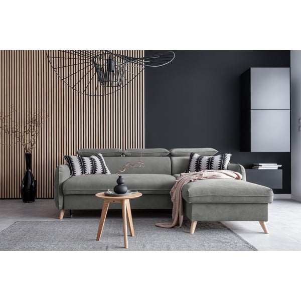 Helehall sametist nurgadiivan (parem nurk) Sweet Harmony - Miuform-image-1