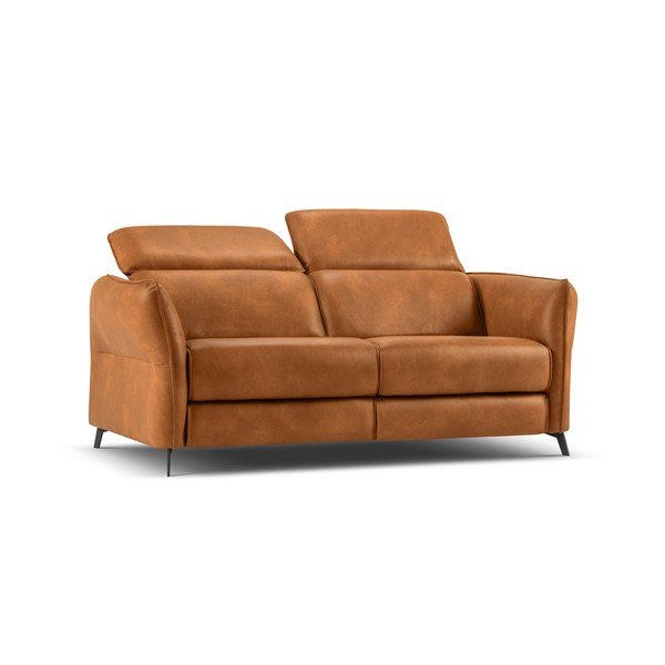 Helepruun nahkdiivan 103 cm Hubble - Windsor & Co Sofas-image-2