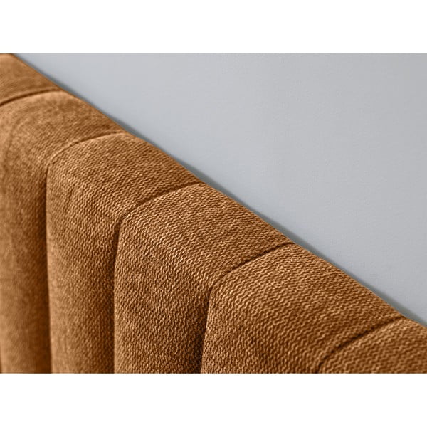 Kaheinimesevoodi vask/loomuliku värviga 180x200 cm, vask/loomuliku värvi Oceane - Bobochic Paris-image-4