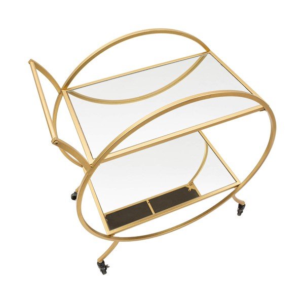 Ratastega serveerimislaud 36,5x70 cm Round - Mauro Ferretti-image-4