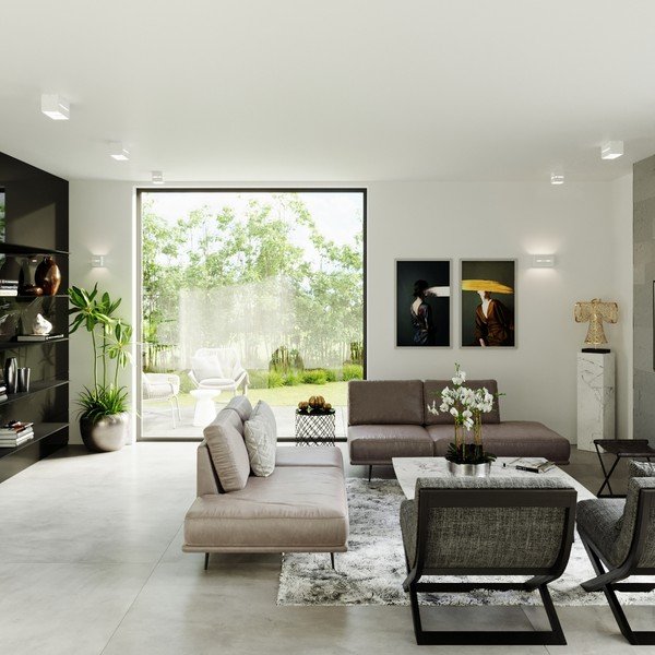 Valge seinavalgusti Lorum Maxi - Sollux-image-1