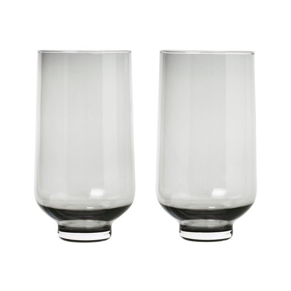 2 musta Flow klaasi komplekt, 400 ml - Blomus-image-2