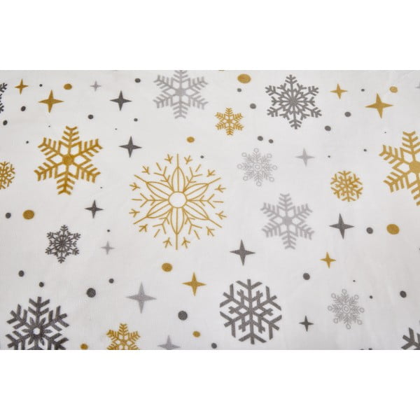 Kreem mikroplüüsist voodipesu üheinimesevoodile 140x200 cm Magic - My House-image-4