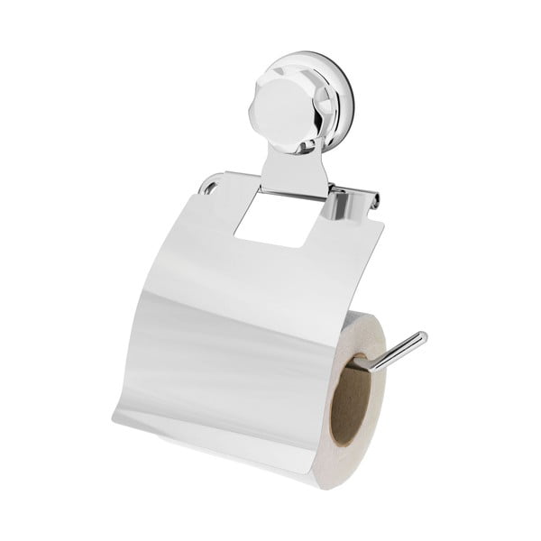 Isehoidev metallist hõbedane tualettpaberi hoidja Bestlock Bath - Compactor