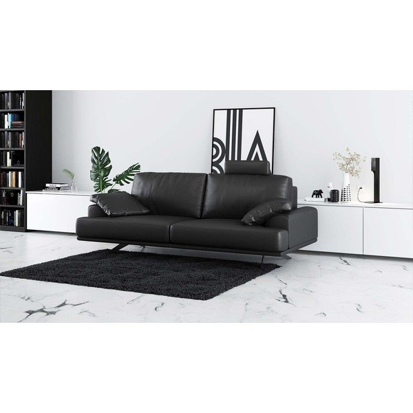 Tumehall nahkdiivan 220 cm Prado - MESONICA-image-1
