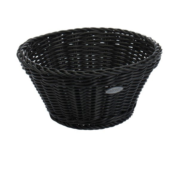 Černý stolní košík Saleen, ø 18 cm-image-1