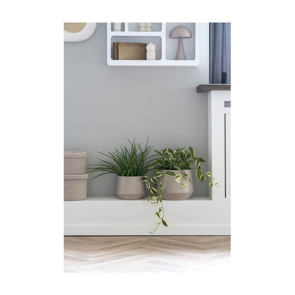 Metall lillepoti katted komplektis  2 tk ø 25 cm Trofa – House Nordic-image-1