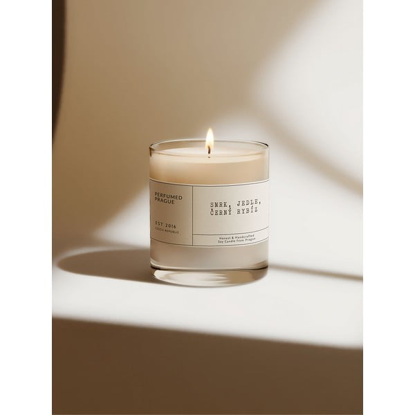 Lõhnastatud sojaküünal, põlemisaeg 40 h Black Currant – Perfumed Prague-image-3