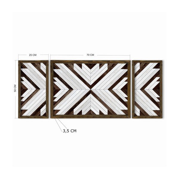 Maalid 3 tk komplektis 70x50 cm - Wallity-image-3
