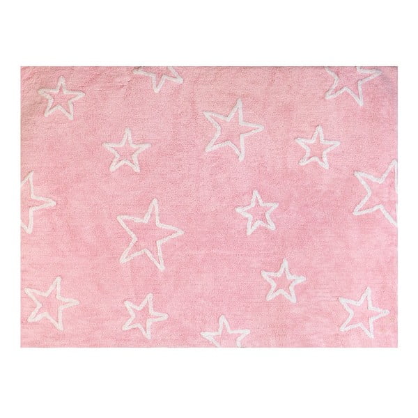 Koberec Estrella 160x120 cm, růžový