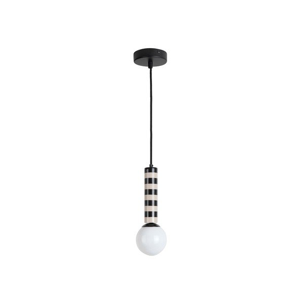 Must/taimne metallist ripplamp ø 12 cm Rayado - Leitmotiv-image-2